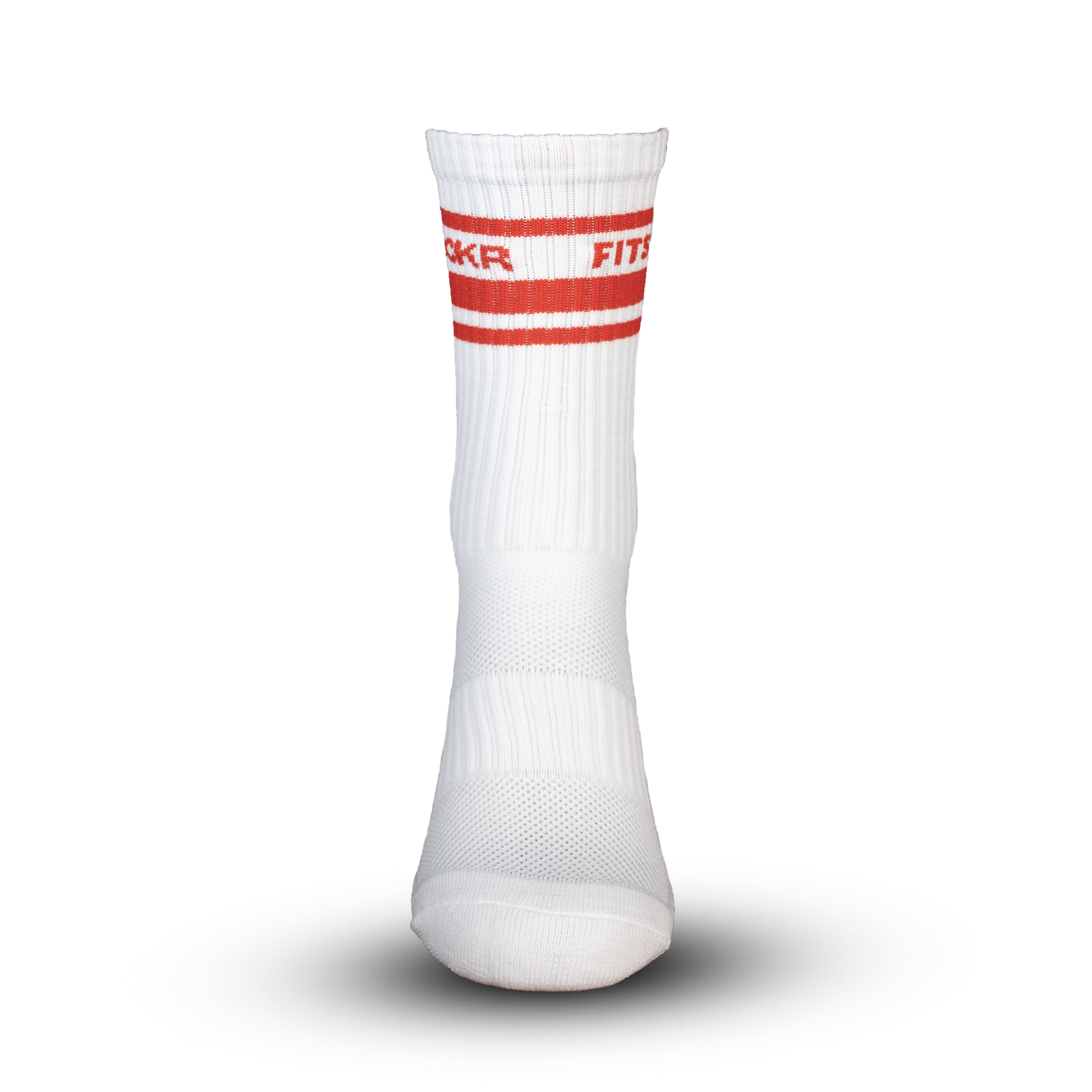 FitSockr Gripsokken V2 Line - Wit Rood