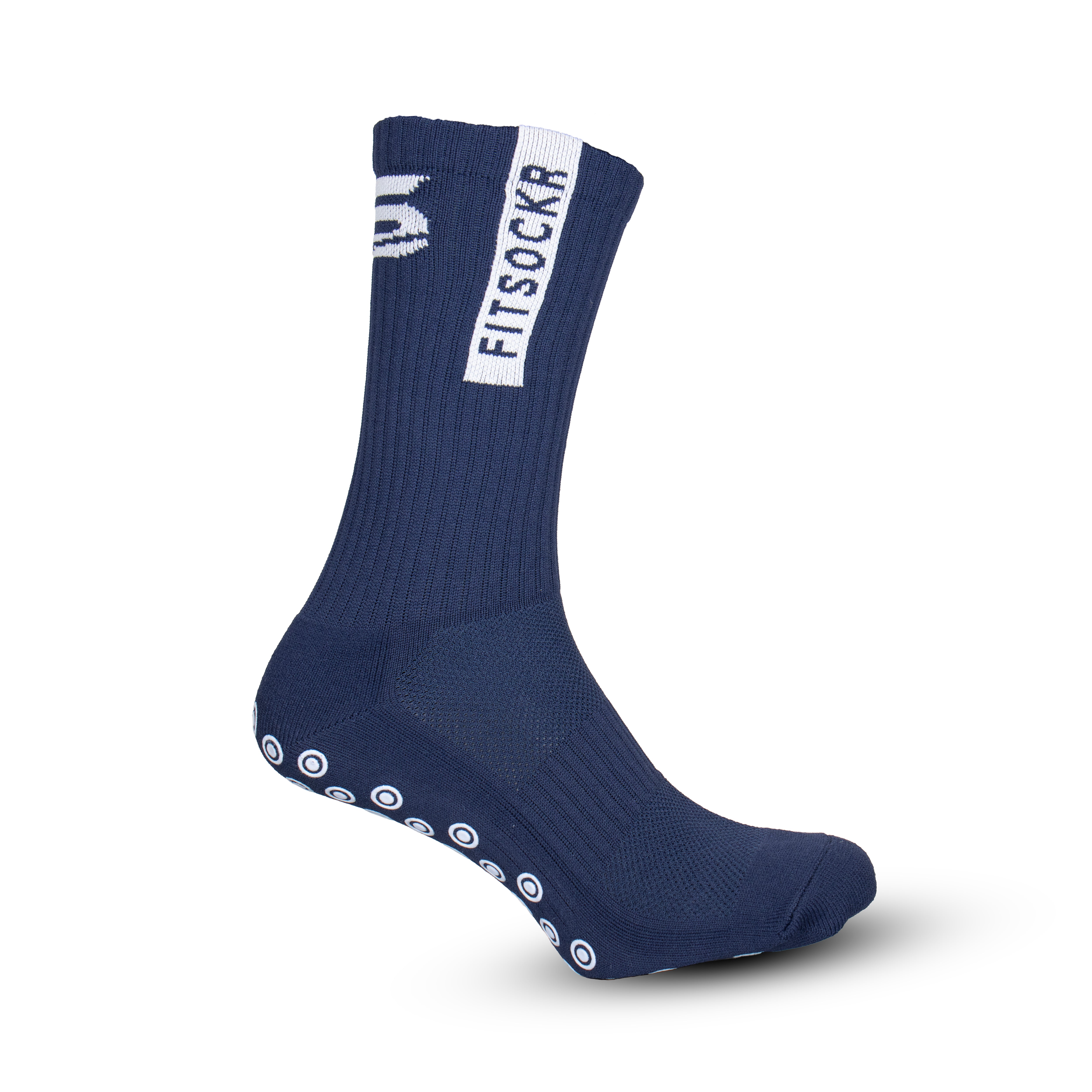 FitSockr Gripsokken One - Marine Blauw