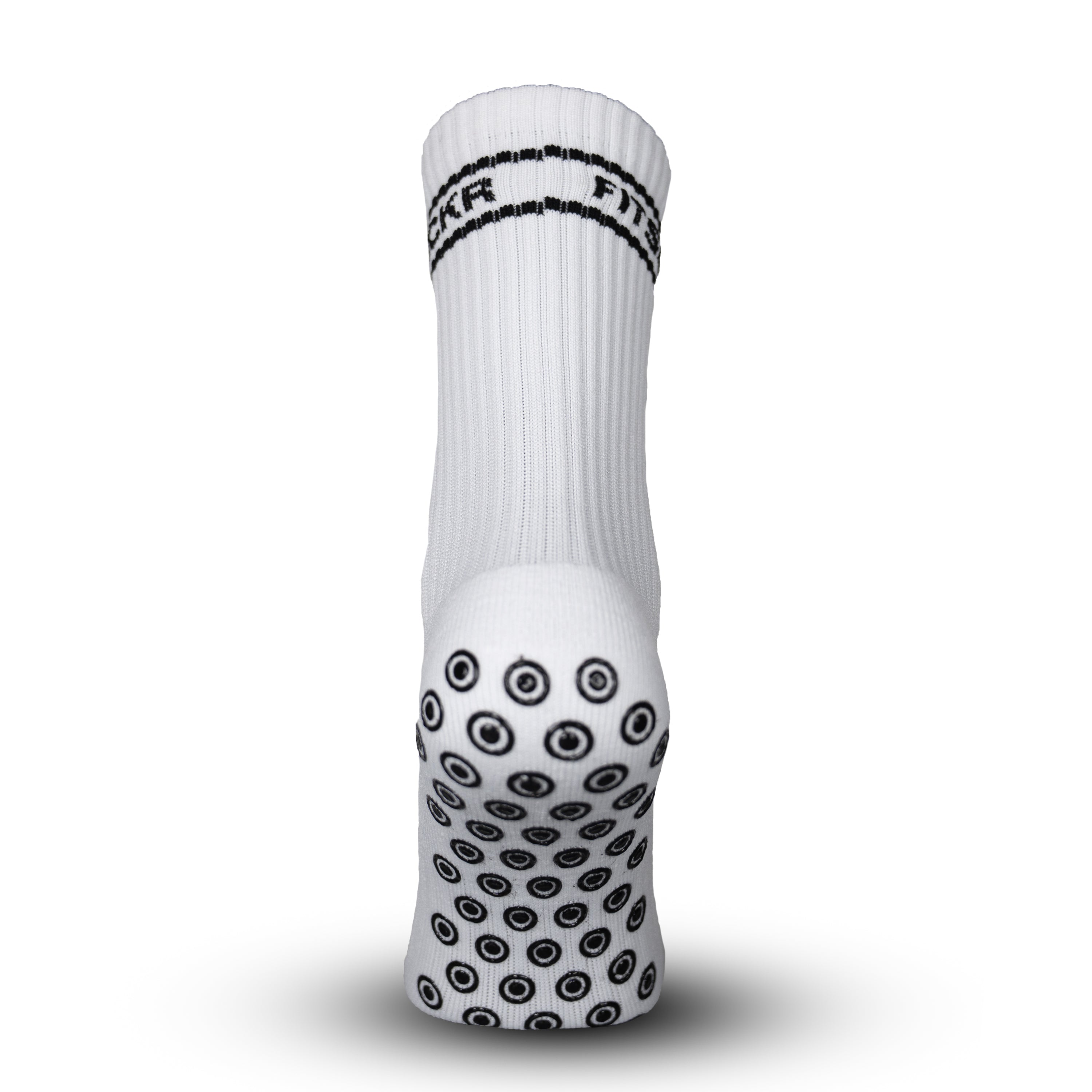FitSockr Gripsokken V2 Stripe - Wit