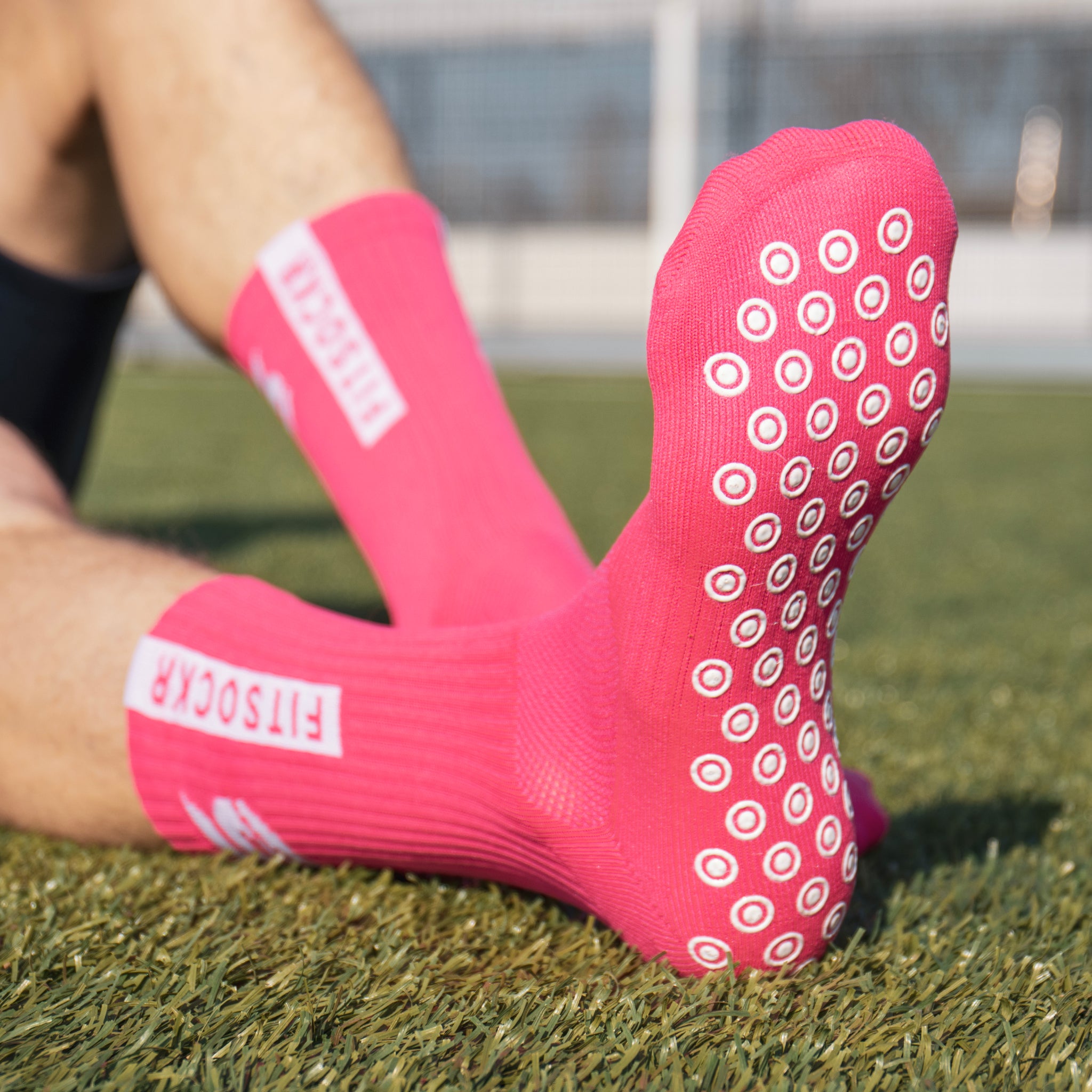 FitSockr Gripsokken Roze