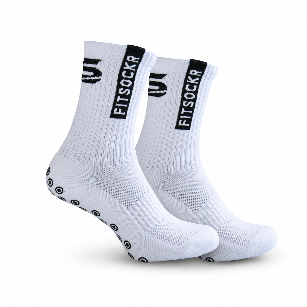 FitSockr Gripsokken One - Wit - 2 paar