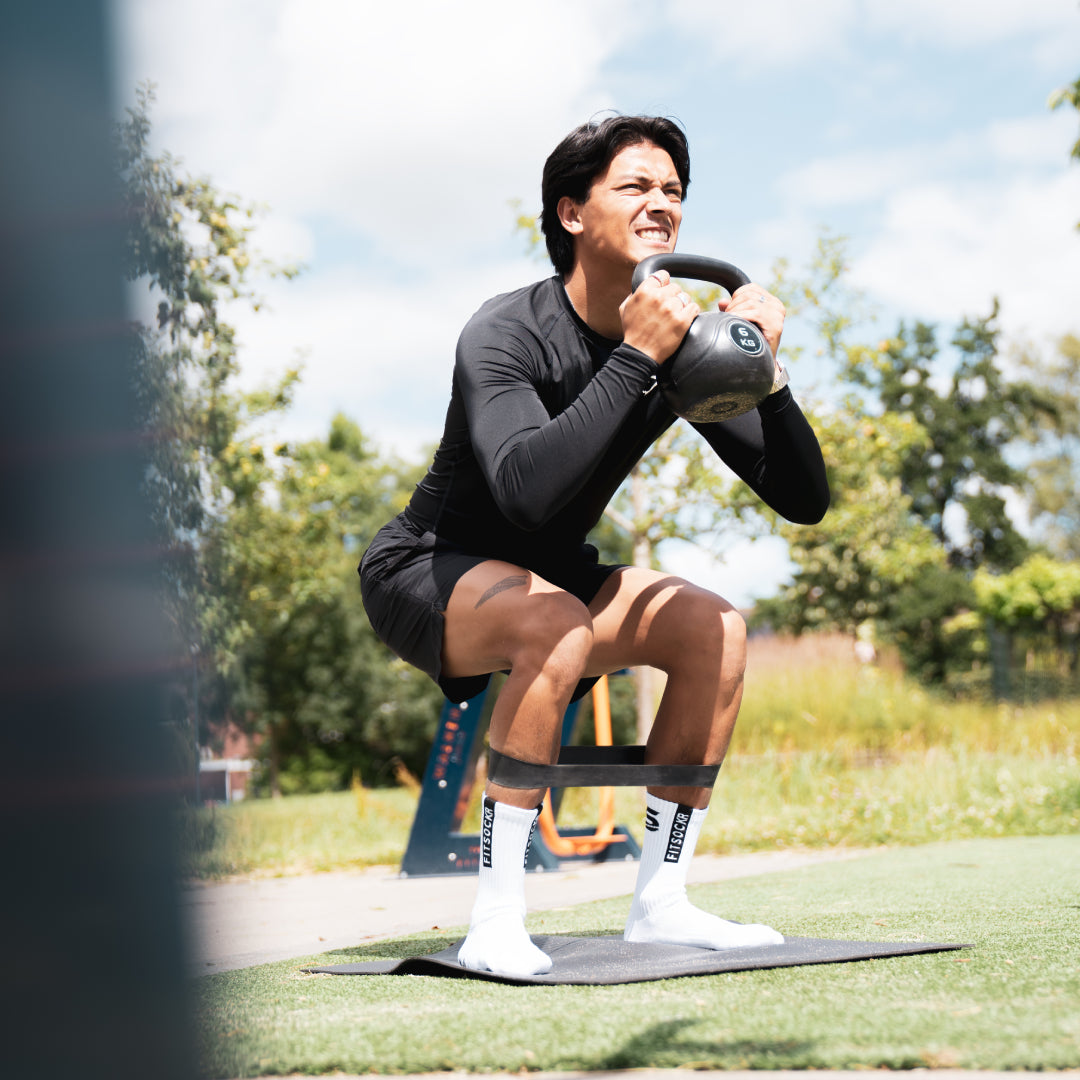 FitSockr Gripsokken voor Crossfit: Kracht, stabiliteit en explosieve prestaties