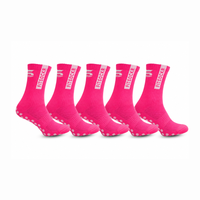 FitSockr Gripsokken One - Roze - 5 paar