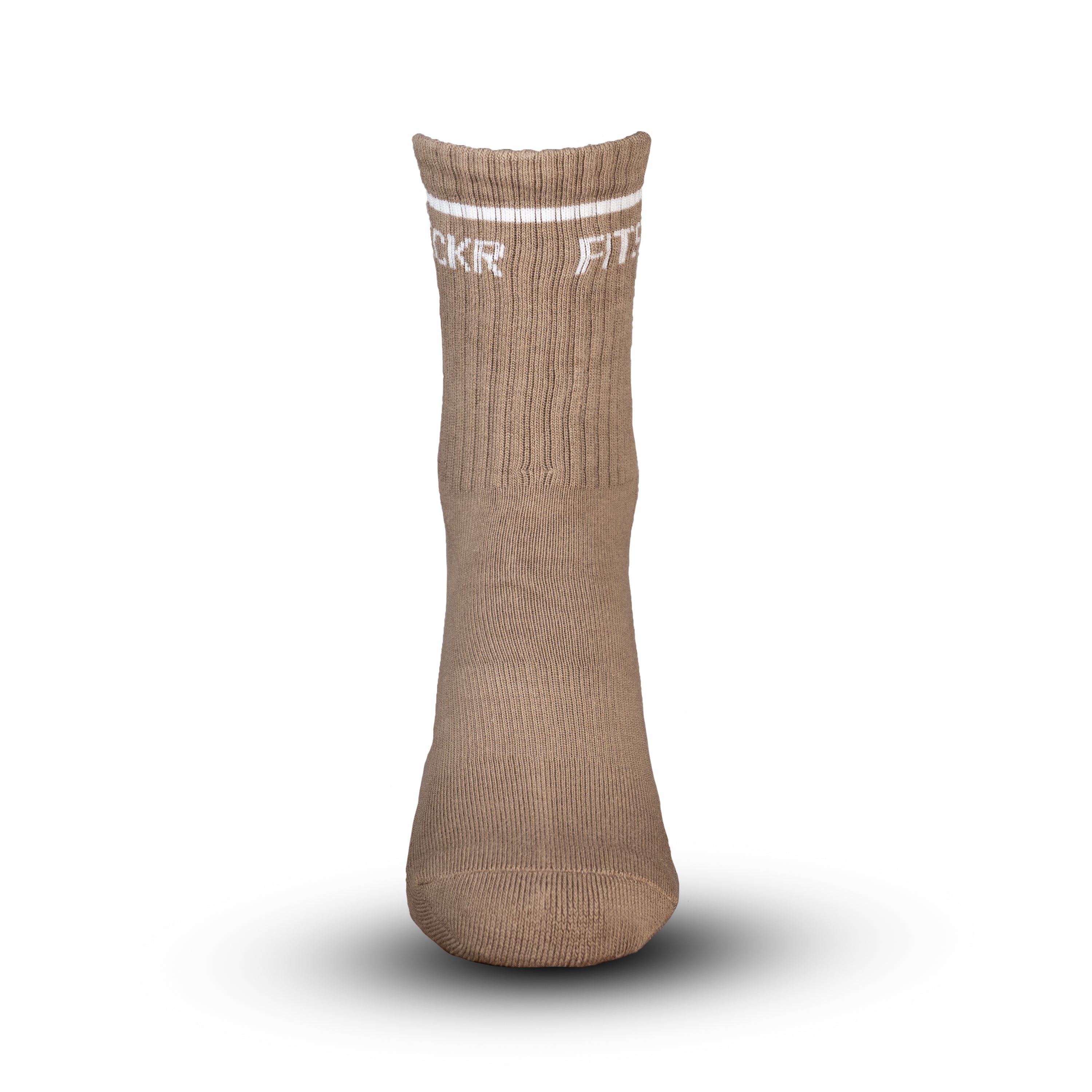 FitSockr Gripsokken Balance - Pilates - Bruin 3 paar