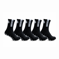 FitSockr Gripsokken One - Zwart - 5 paar