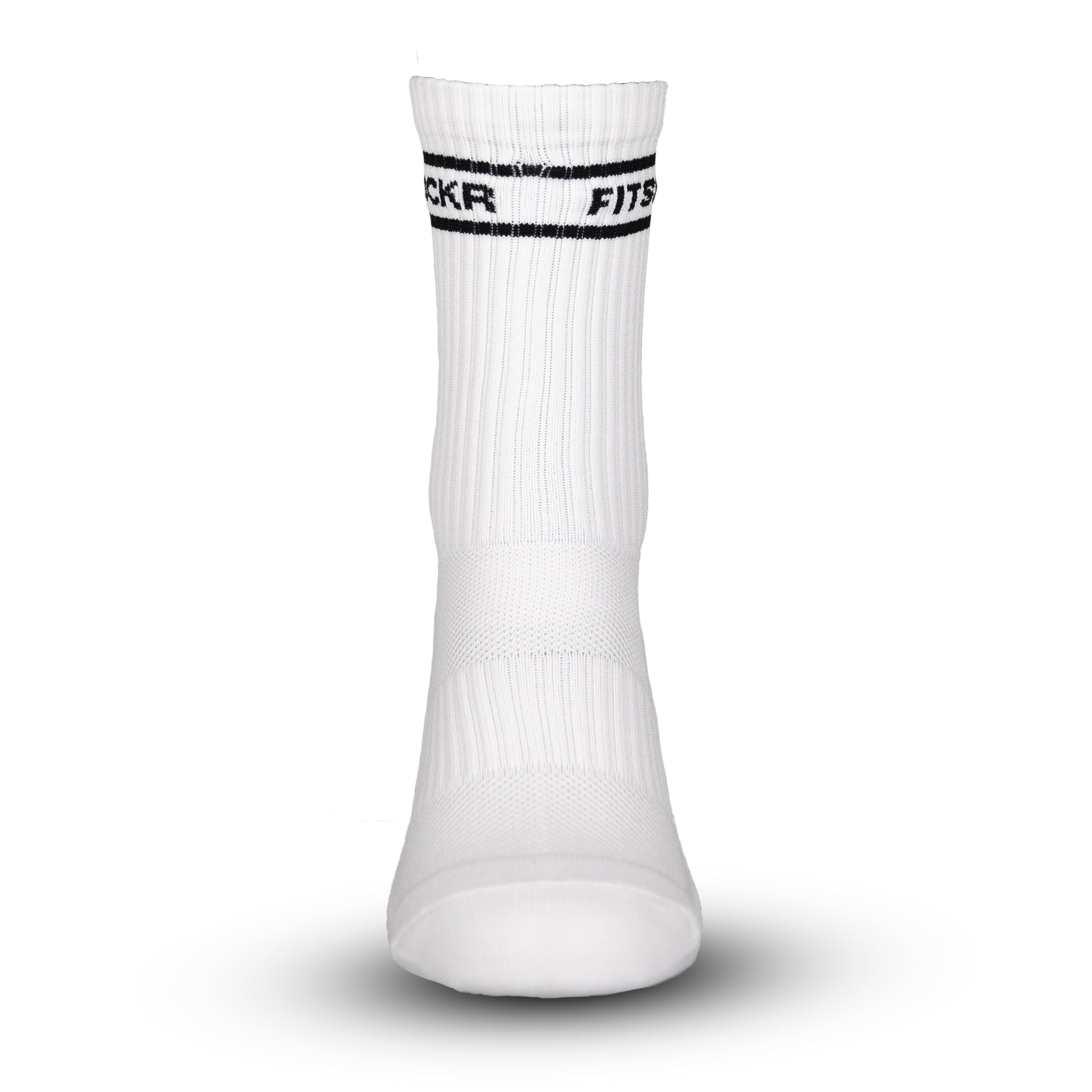 FitSockr Gripsokken V2 Stripe - Wit
