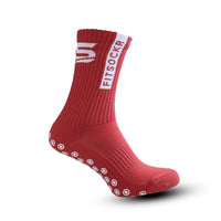 FitSockr Grip-Socken - Rot