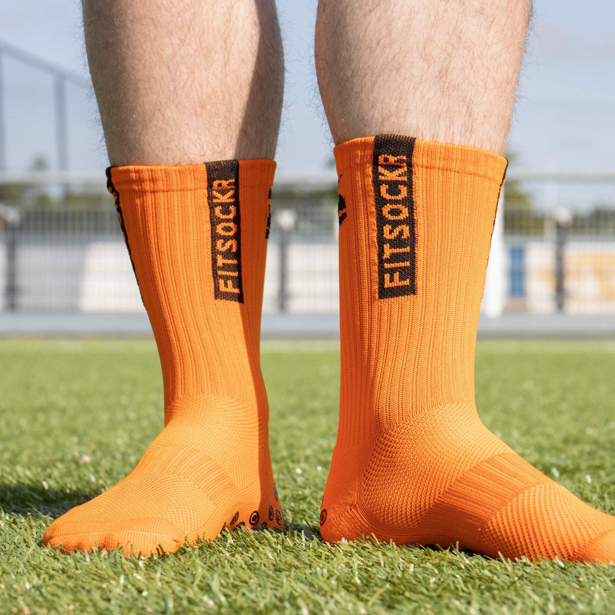 FitSockr Gripsokken Oranje