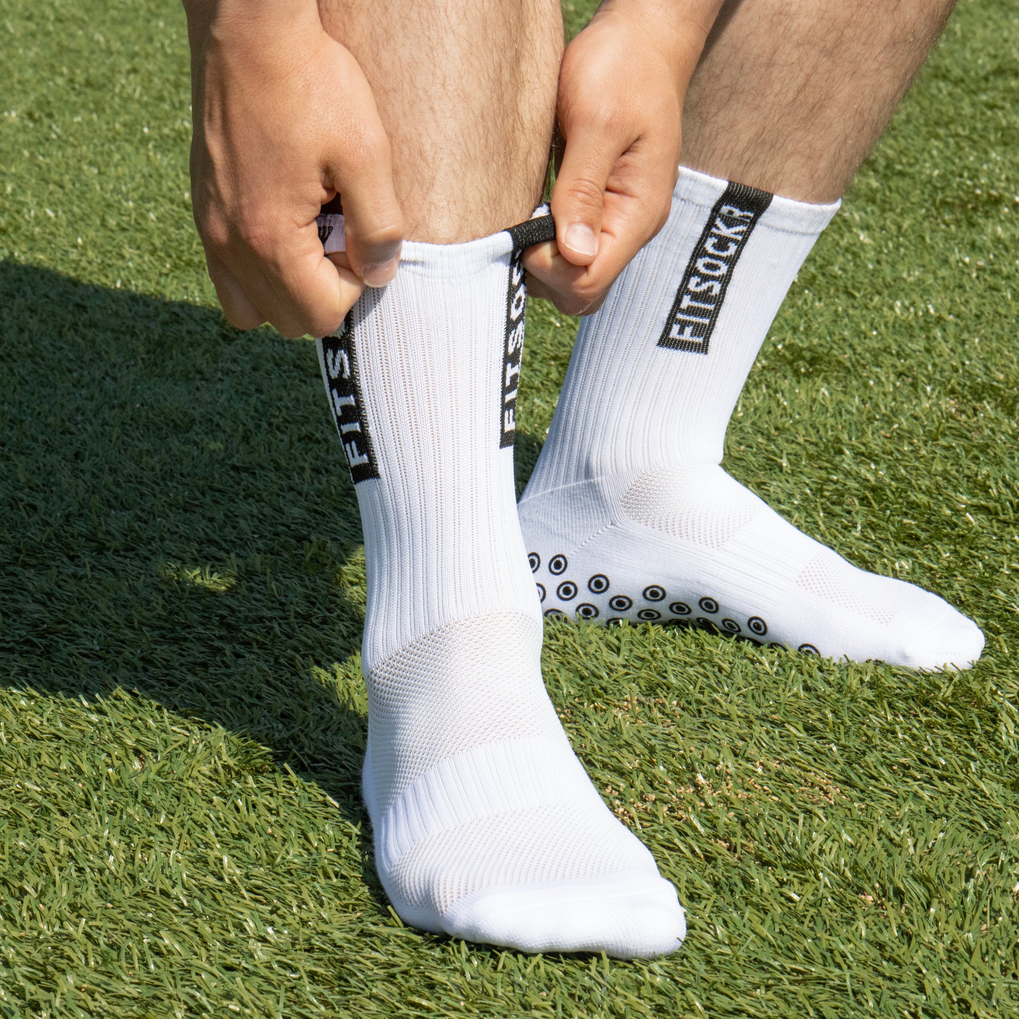 FitSockr Gripsokken Wit