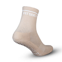 FitSockr Gripsokken Balance - Pilates - Beige